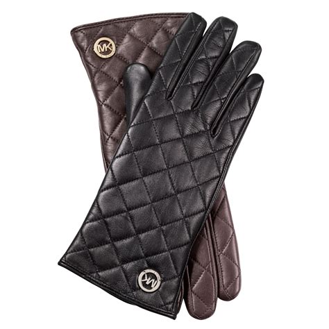 michael kors leather gloves size chart|Michael Kors black leather gloves.